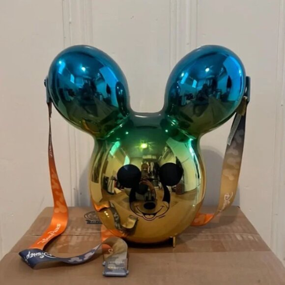 Disney Parks Ombré Balloon Mickey Mouse Ears Popcorn Bucket - Picture 5 of 5